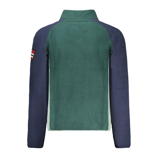 Norwegen 1963 Grün Polyester Herren Sweatshirt - Image 2