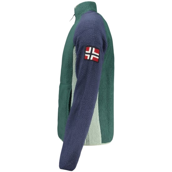 Norwegen 1963 Grün Polyester Herren Sweatshirt - Image 3