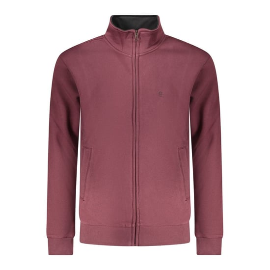 Coveri Moving Rosso Baumwoll-Herren-Sweatshirt - Image 1