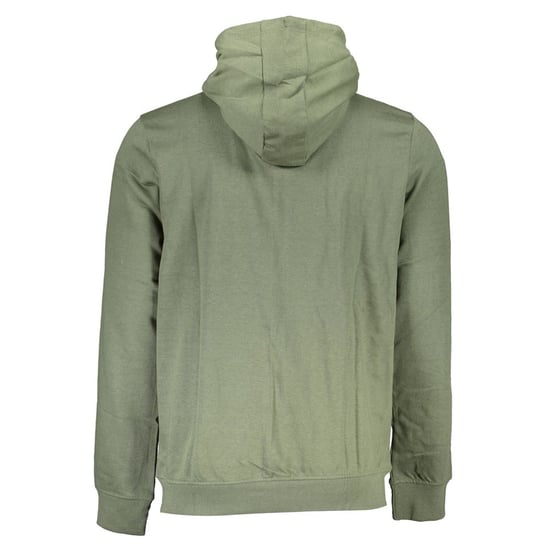Gianmarco Venturi Verde Baumwoll-Herrenhoodie - Image 2