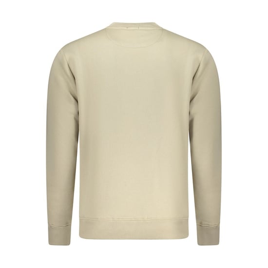Coveri Moving Beiger Baumwoll-Herrenpullover - Image 2