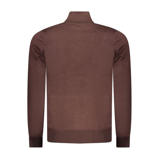 Coveri Moving Marrone Viskose Herrenpullover - Image 2