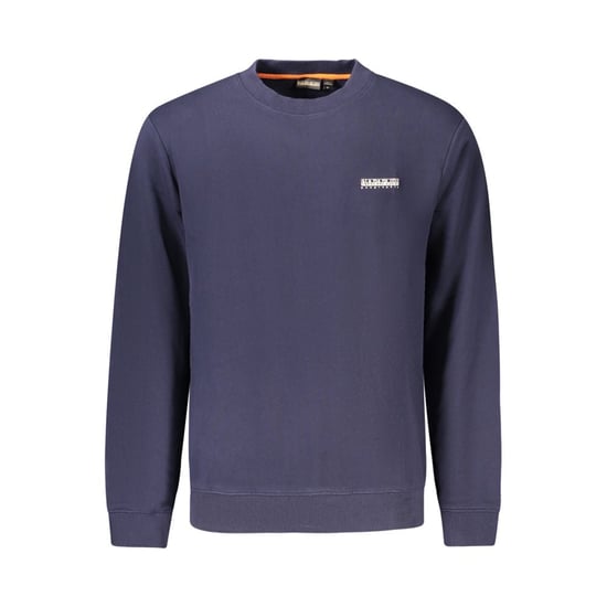 Napapijri Blau Baumwolle Herren Sweatshirt - Image 1
