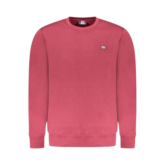 Norwegen 1963 Roter Baumwoll-Herrenpullover - Image 1