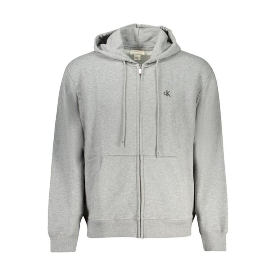 Calvin Klein Grigio Baumwolle Herren Sweatshirt - Image 1