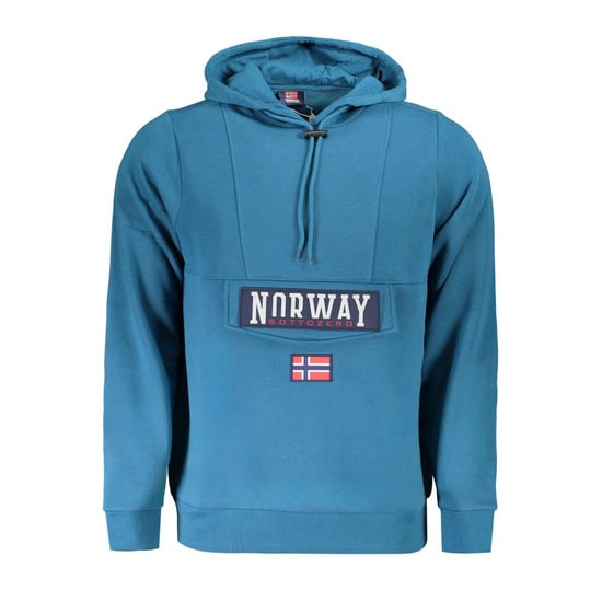 Norwegen 1963 Blau Baumwoll Herren Sweatshirt - Image 1
