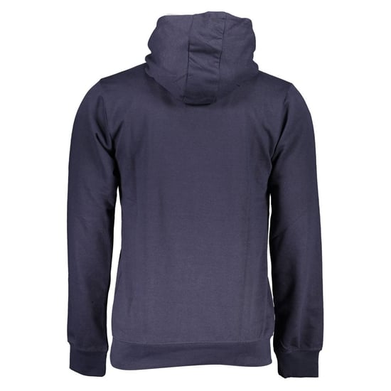 Gianmarco Venturi Blaue Baumwolle Herren Kapuzenpullover - Image 2