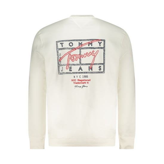 Tommy Hilfiger Weißes Baumwoll Herren Sweatshirt - Image 2