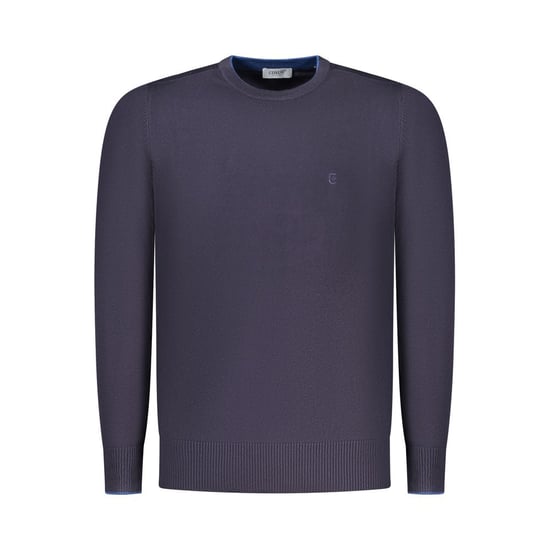 Coveri Moving Blu Viskose Herrenpulli - Image 1