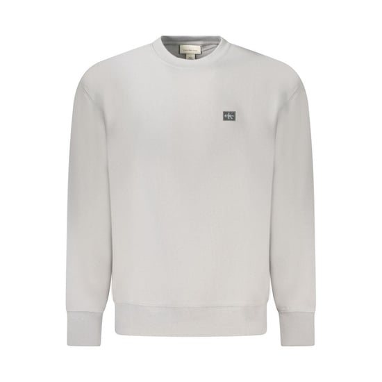 Calvin Klein Grigio Baumwoll Herren Sweatshirt - Image 1