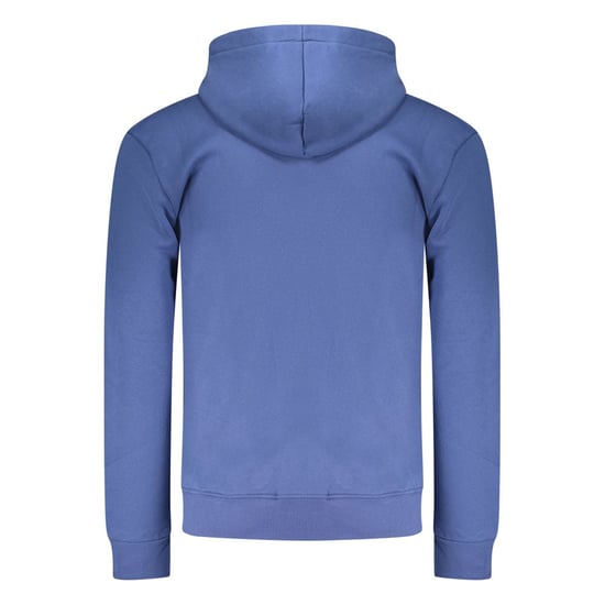 Coveri Moving Blauer Baumwoll-Herren Hoodie Sweatshirt - Image 2