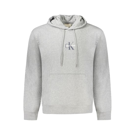 Calvin Klein Graues Baumwoll Herren Sweatshirt mit Kapuze - Image 1