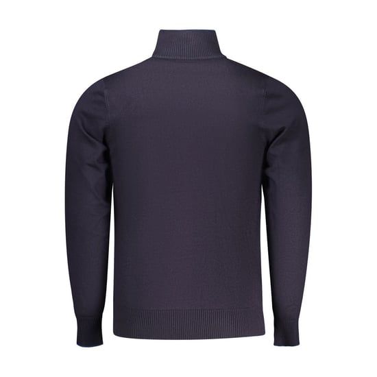 Coveri Moving Blauer Viskose Männerpullover - Image 2