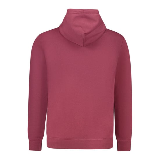 Tommy Hilfiger Rotes Baumwoll-Herren-Sweatshirt mit Kapuze - Image 2