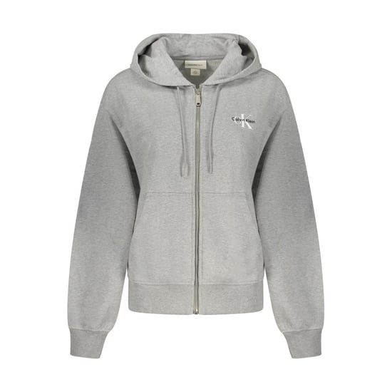 Calvin Klein Grigio Baumwoll-Damenhoodie - Image 1