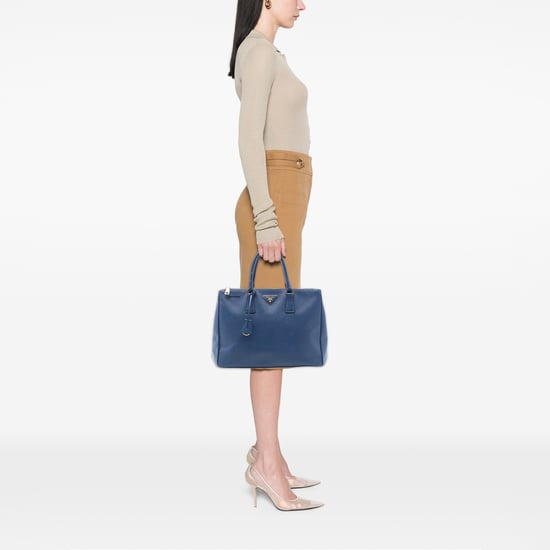 Gebrauchte Große Saffiano Lux Galleria Doppelreißverschluss-Tote - Image 6