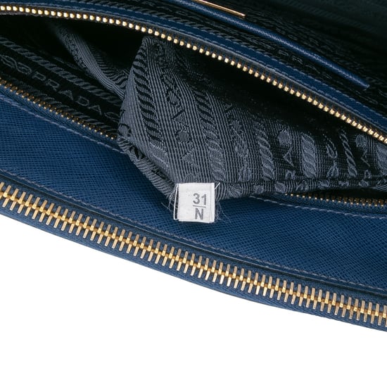Gebrauchte Große Saffiano Lux Galleria Doppelreißverschluss-Tote - Image 6