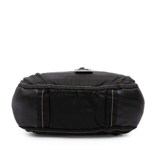 Gebrauchte Leder- und Tessuto-Umhängetasche - Image 3