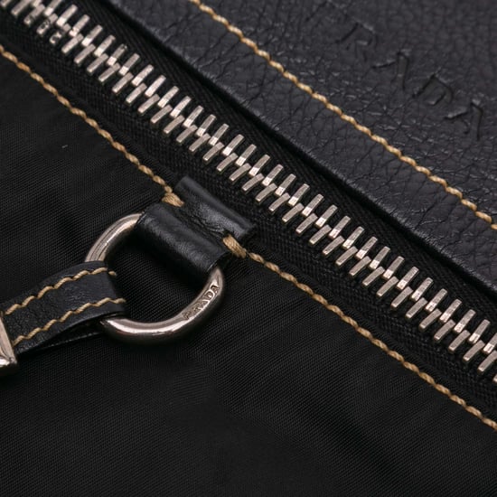 Gebrauchte Leder- und Tessuto-Umhängetasche - Image 6