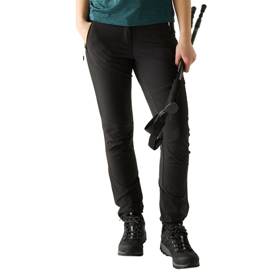 Regatta - "Mountain III" Wanderhosen für Damen (Schwarz/Schwarz) - Image 4