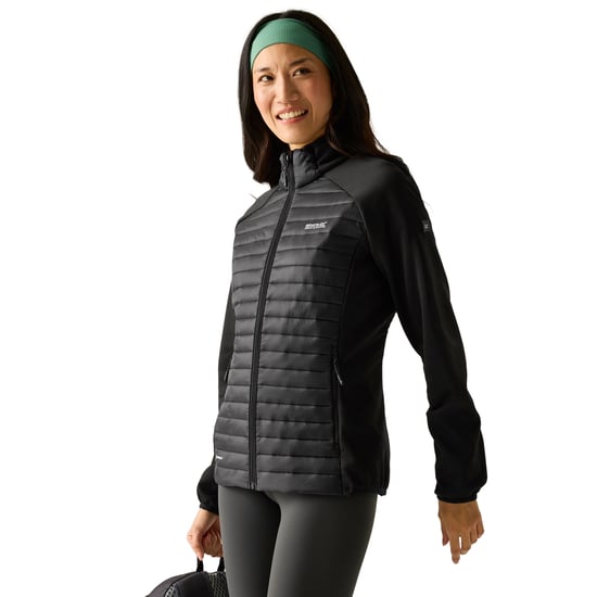 Regatta - "Clumber" Hybridjacke für Damen (Schwarz) - Image 4
