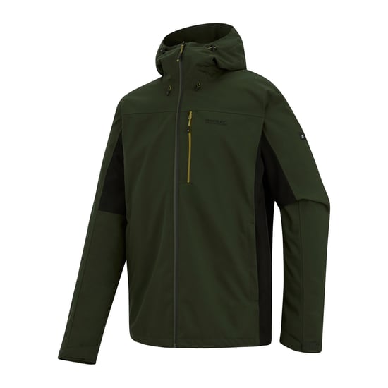 Regatta - "Birchdale II" Jacke, wasserfest für Herren (Dunkel-Khaki/Schwarz) - Image 3