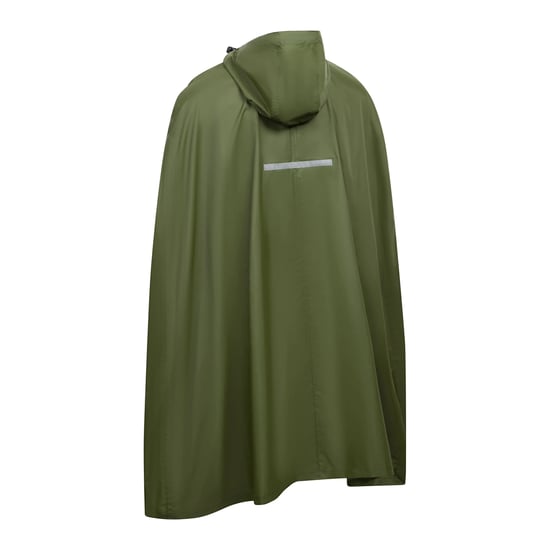 Trespass Qikpac Unisex Regen Poncho mit Kapuze (Moosgrün) - Image 2
