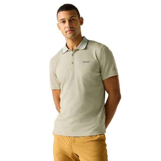 Regatta Herren Sport-Poloshirt Maverick V kurzärmlig (Klosterstein) - Image 4