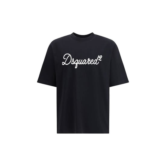 Dsquared² Schwarzes Baumwoll-T-Shirt - Image 1