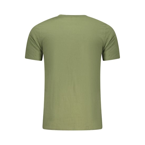 Aeronautica Militare Grünes Baumwoll Herren T-Shirt - Image 2