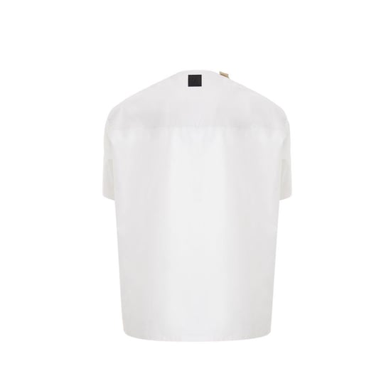 Emporio Armani Weißes Baumwoll-T-Shirt - Image 2