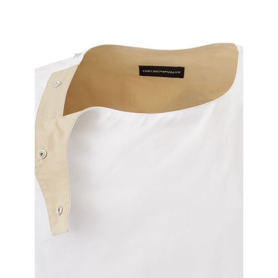 Emporio Armani Weißes Baumwoll-T-Shirt - Image 3