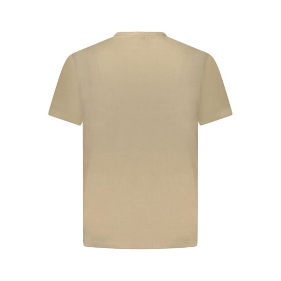 Napapijri Marrone Baumwoll Herren T-Shirt - Image 2