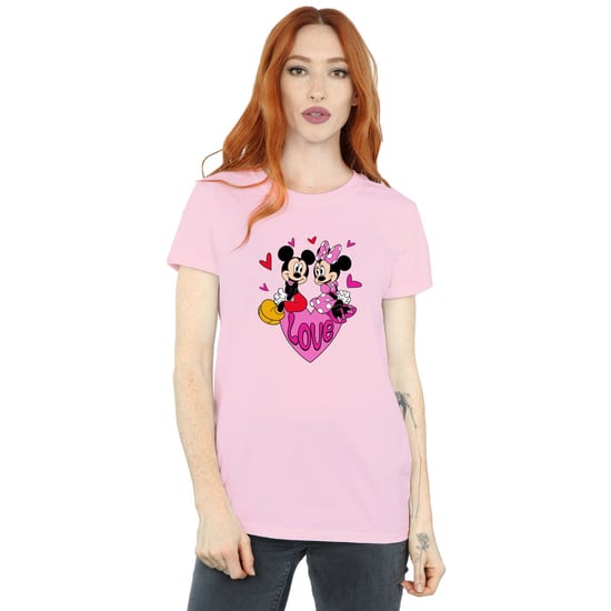 Disney - "Love Heart" T-Shirt für Damen (Babyrosa) - Image 3