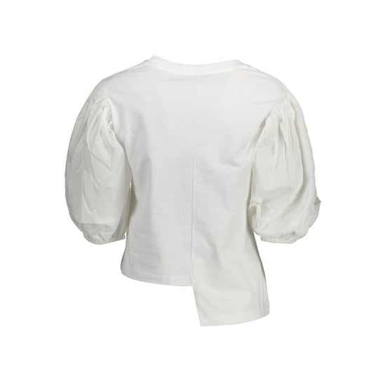 Gaelle Paris Bianco Baumwolle Damen T-Shirt - Image 2