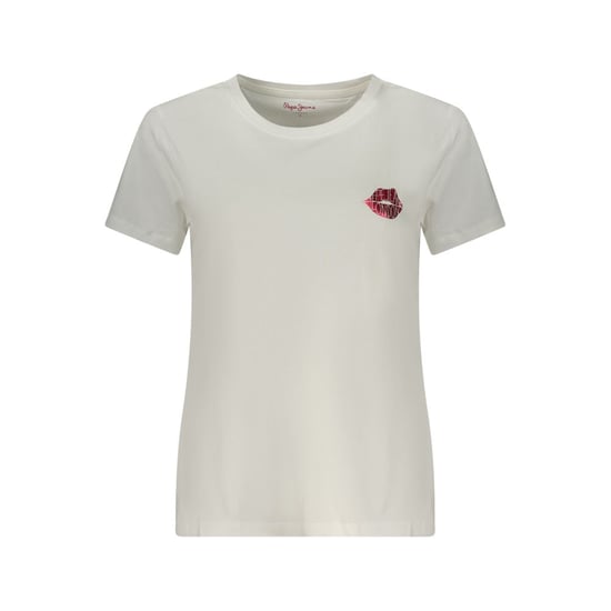 Pepe Jeans Weißes Baumwoll-T-Shirt für Damen - Image 1