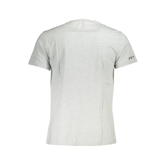 La Martina Grigio Baumwoll-Herren-T-Shirt - Image 2