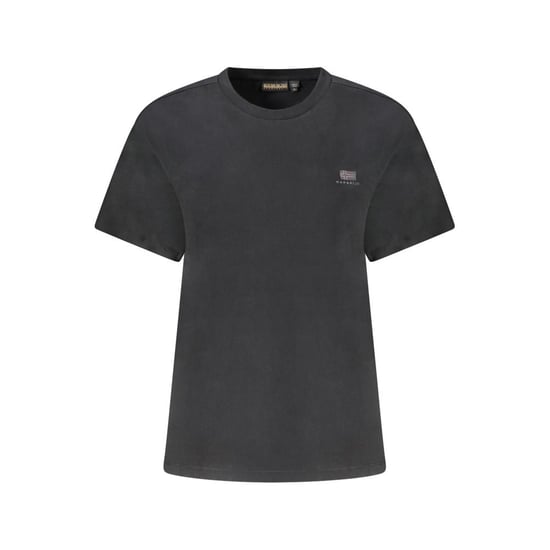 Napapijri Schwarzes Baumwoll-T-Shirt für Frauen - Image 1