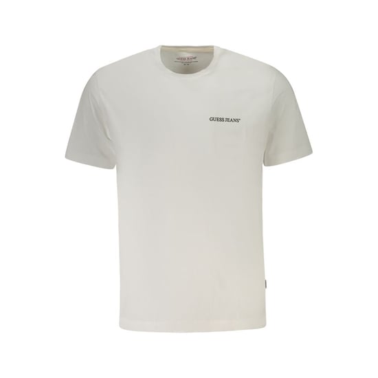 Guess Jeans Bianco Baumwoll Herren T-Shirt - Image 1