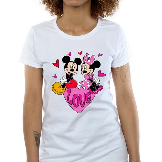 Disney - "Love Heart" T-Shirt für Damen (Weiß) - Image 2