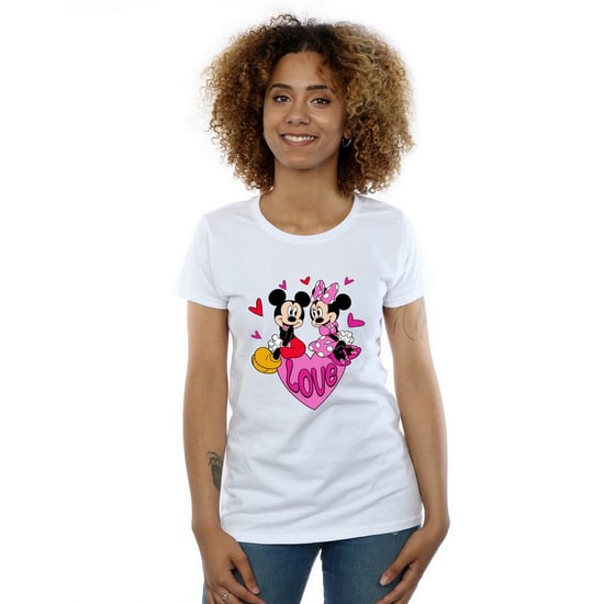 Disney - "Love Heart" T-Shirt für Damen (Weiß) - Image 3