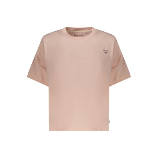 Guess Jeans Rosa Baumwoll Damen T-Shirt - Image 1