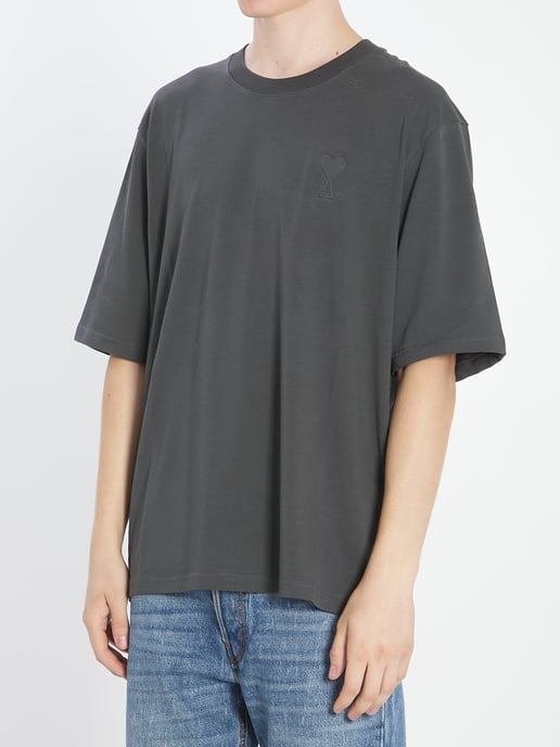Ami de Casual Herz T-Shirt mit kurzen Ärmeln - Image 2