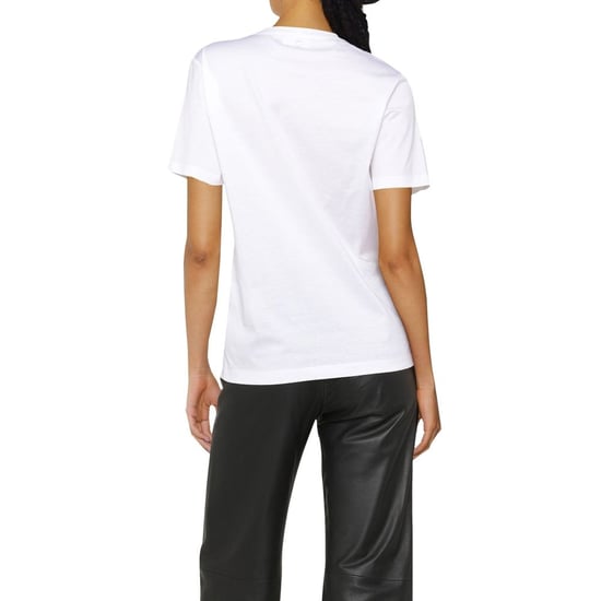Salvatore Ferragamo Weißes Baumwoll-T-Shirt - Image 3