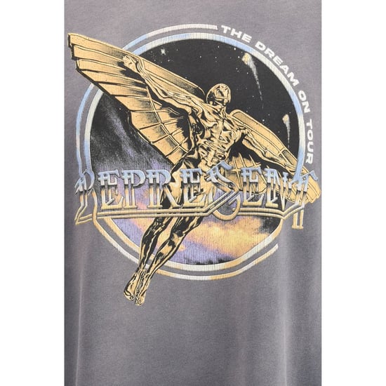 Represent Graues Baumwoll-T-Shirt - Image 3