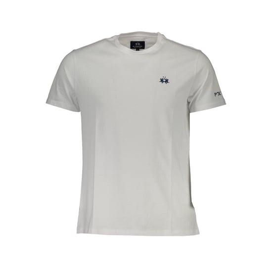 La Martina Weißes Baumwoll-Herren-T-Shirt - Image 1