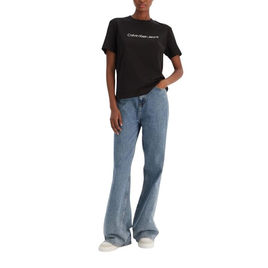 Calvin Klein Jeans Schwarzes Baumwoll-T-Shirt - Image 2