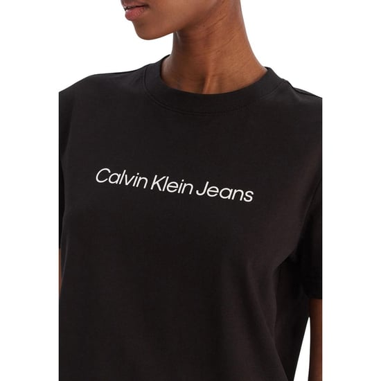 Calvin Klein Jeans Schwarzes Baumwoll-T-Shirt - Image 4