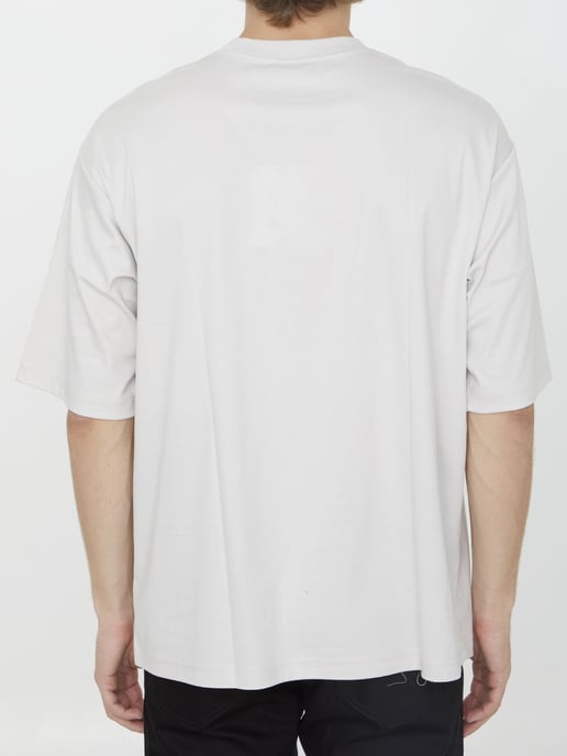 Baumwollt-shirt mit Logo lässige Kurzarm - Image 4