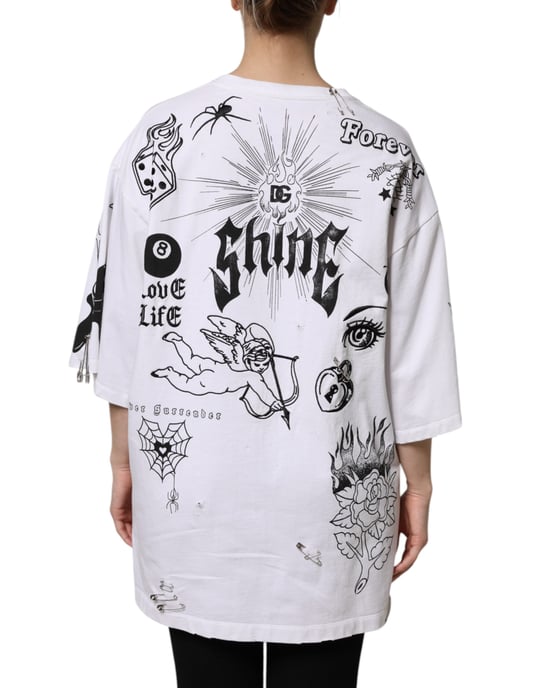 Sicherheitsnadel Grafik T-Shirt - Image 3